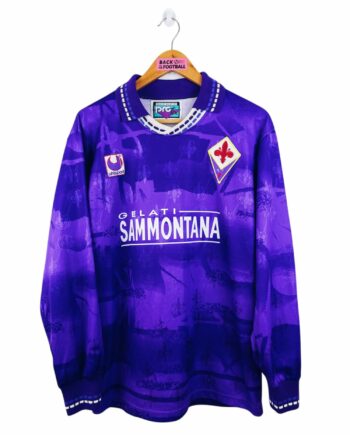 maillot vintage domicile Fiorentina 1994/1995 manches longues stock pro (player issue)