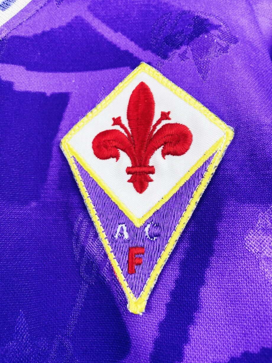 maillot vintage domicile Fiorentina 1994/1995 manches longues stock pro (player issue)