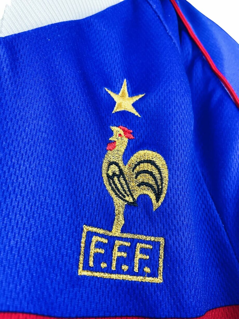 maillot vintage domicile équipe de France 1998 floqué Zidane #10