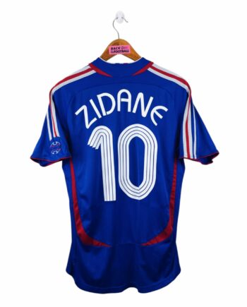 maillot vintage domicile équipe de France 2006 floqué Zidane #10
