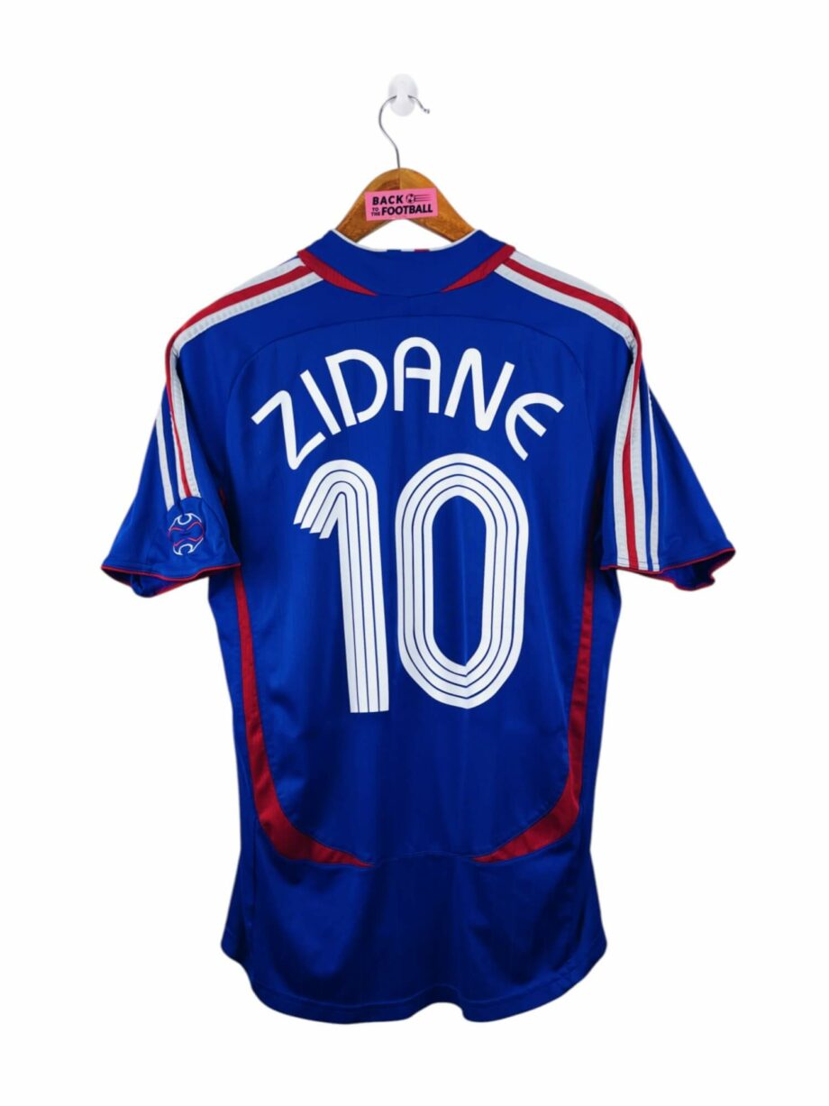 maillot vintage domicile équipe de France 2006 floqué Zidane #10