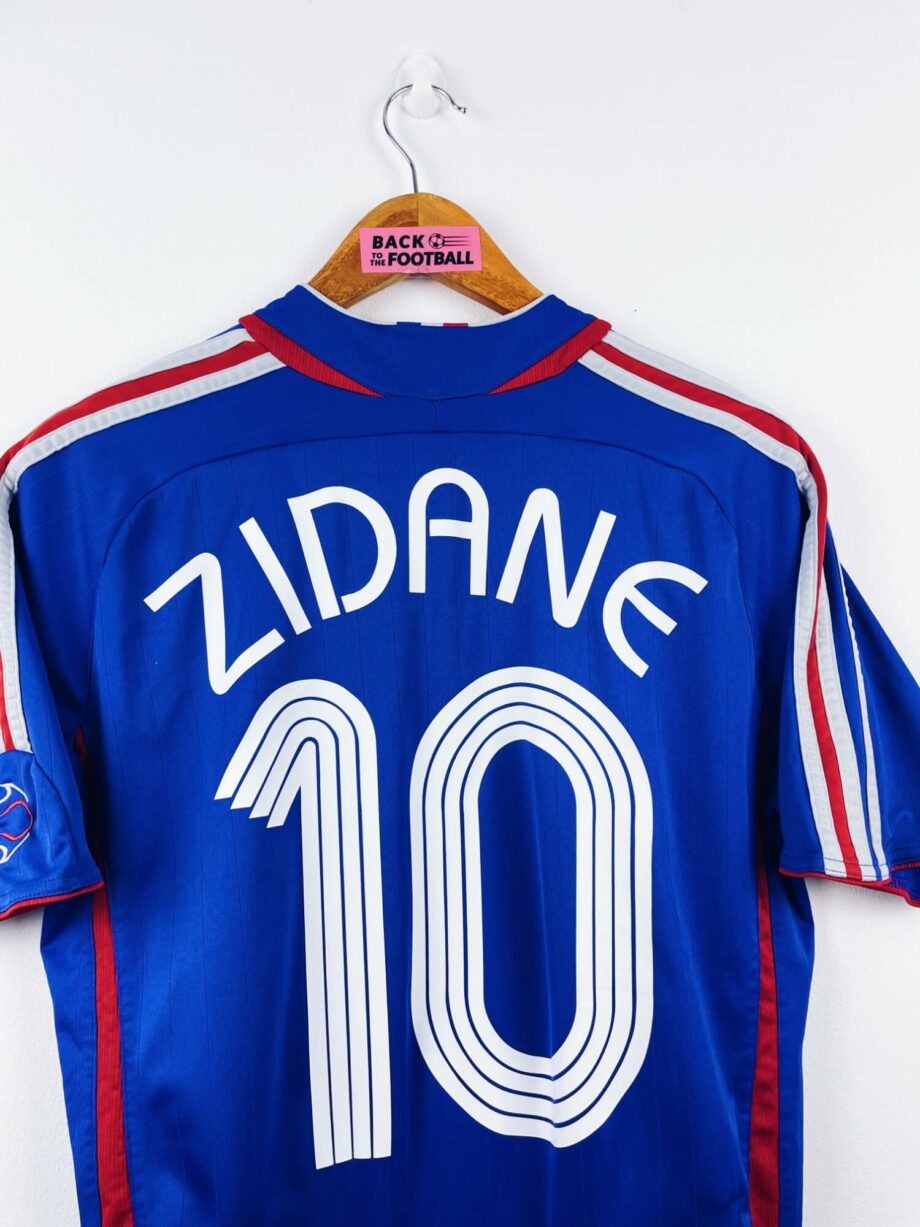 maillot vintage domicile équipe de France 2006 floqué Zidane #10