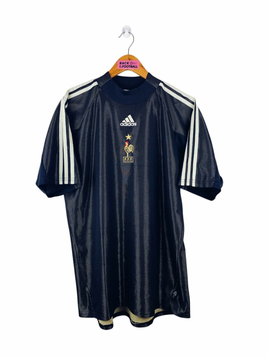 maillot vintage gardien équipe de France 2002 floqué Barthez #16