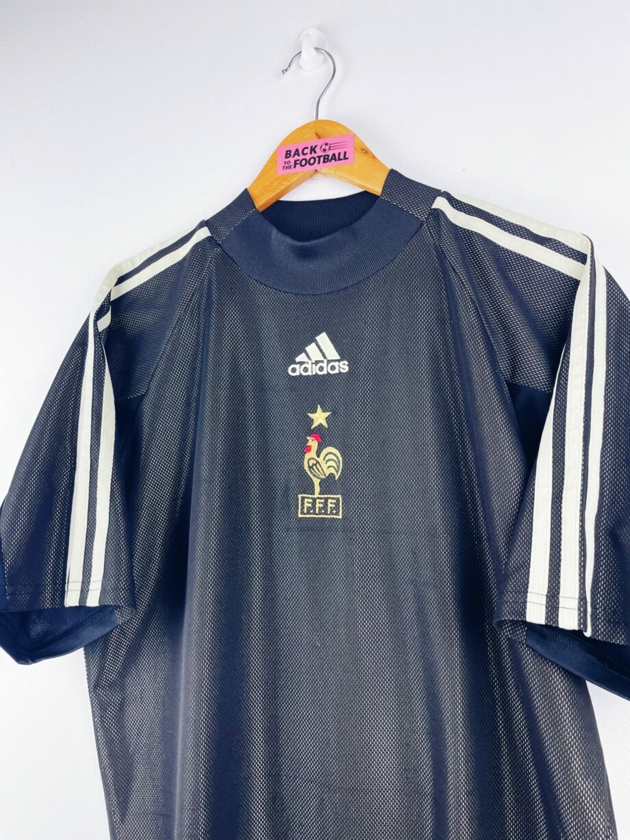 maillot vintage gardien équipe de France 2002 floqué Barthez #16