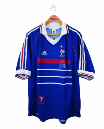 maillot vintage domicile équipe de France 1998 pour toi Zidane BNWT