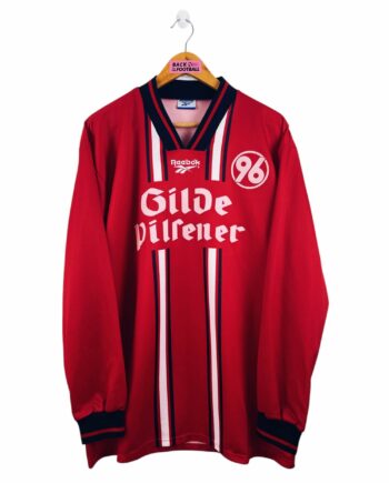 maillot vintage domicile Hanovre 96 1997/1998 manches longues