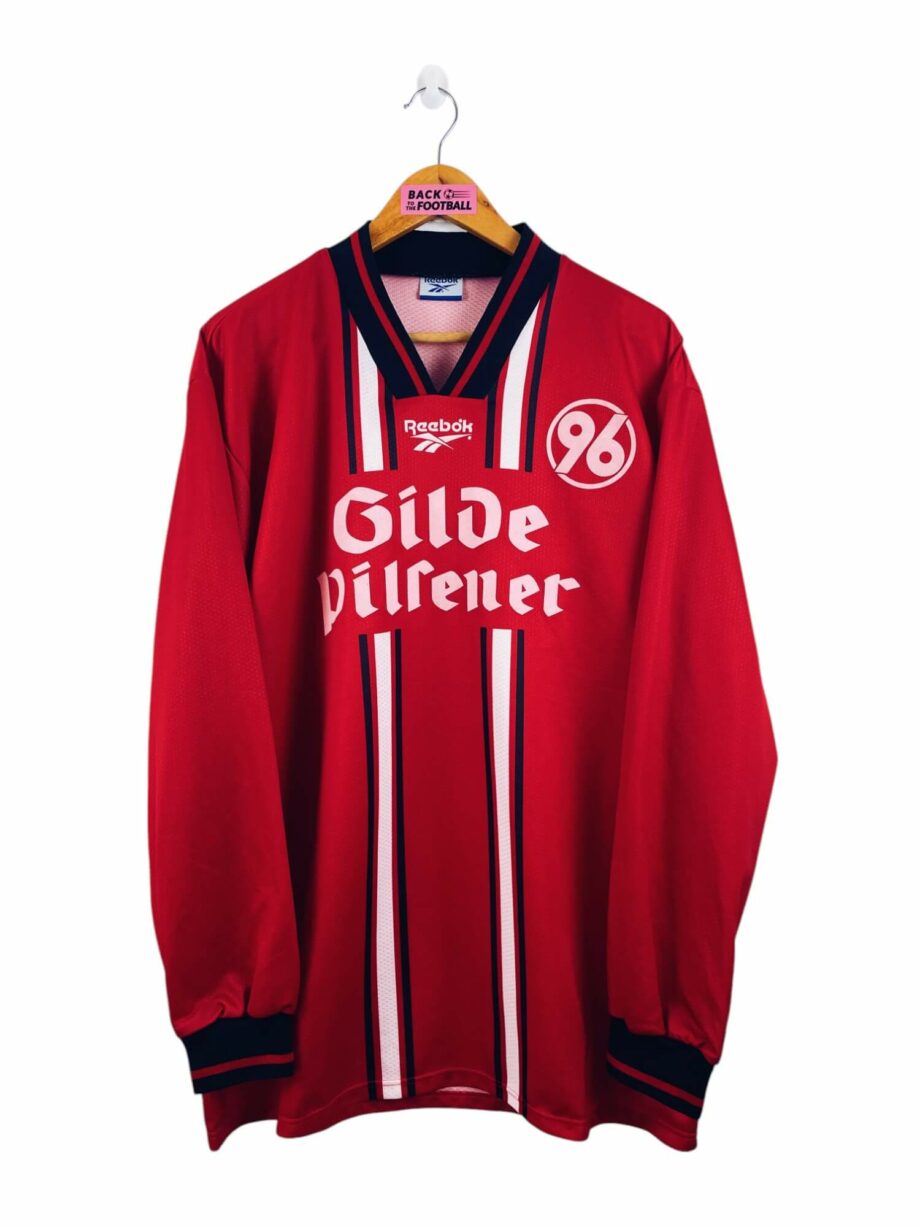 maillot vintage domicile Hanovre 96 1997/1998 manches longues