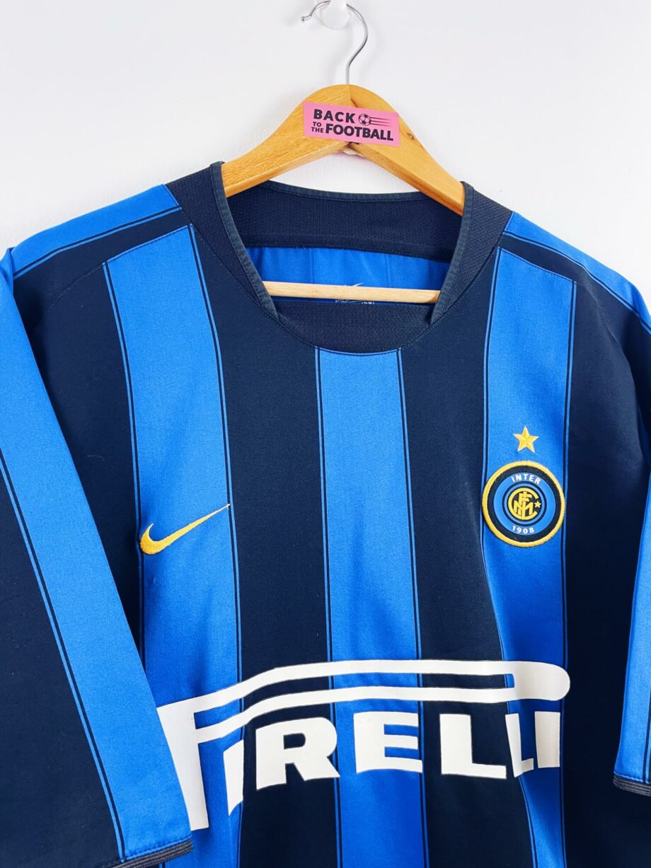 maillot vintage domicile Inter Milan 2003/2004
