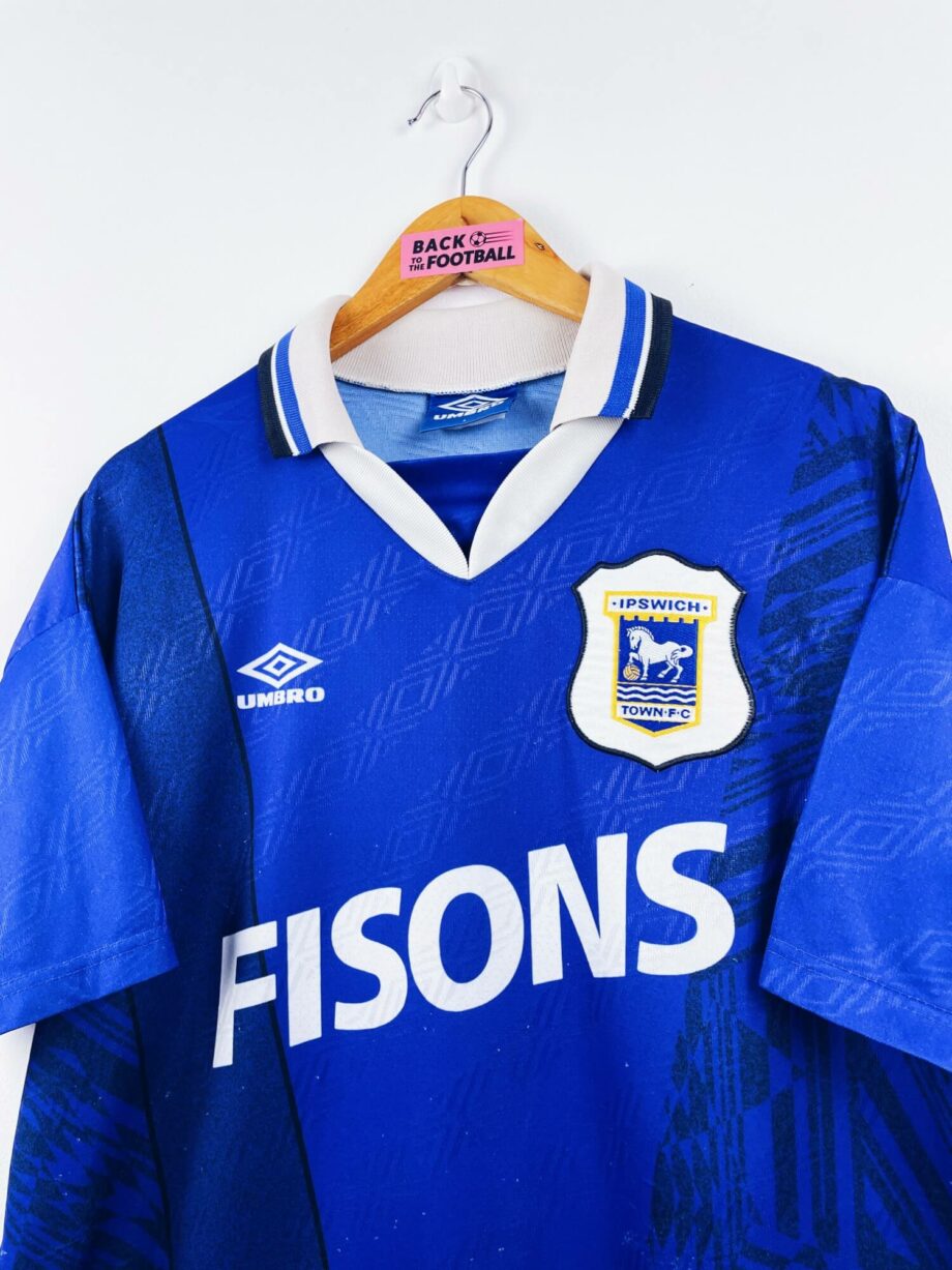 maillot vintage domicile Ipswich Town 1994/1995