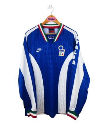 maillot vintage entrainement Italie 1996 manches longues