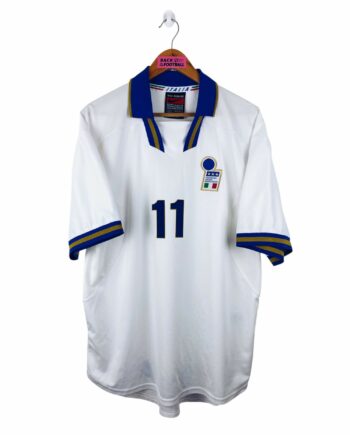 maillot vintage extérieur Italie 1996 préparé (match issue) pour le numéro 11