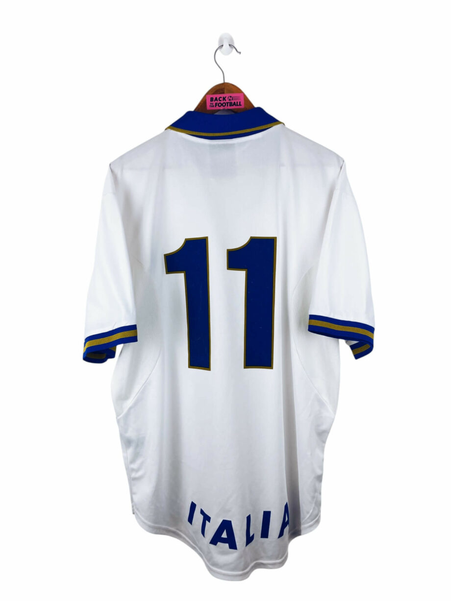 maillot vintage extérieur Italie 1996 préparé (match issue) pour le numéro 11
