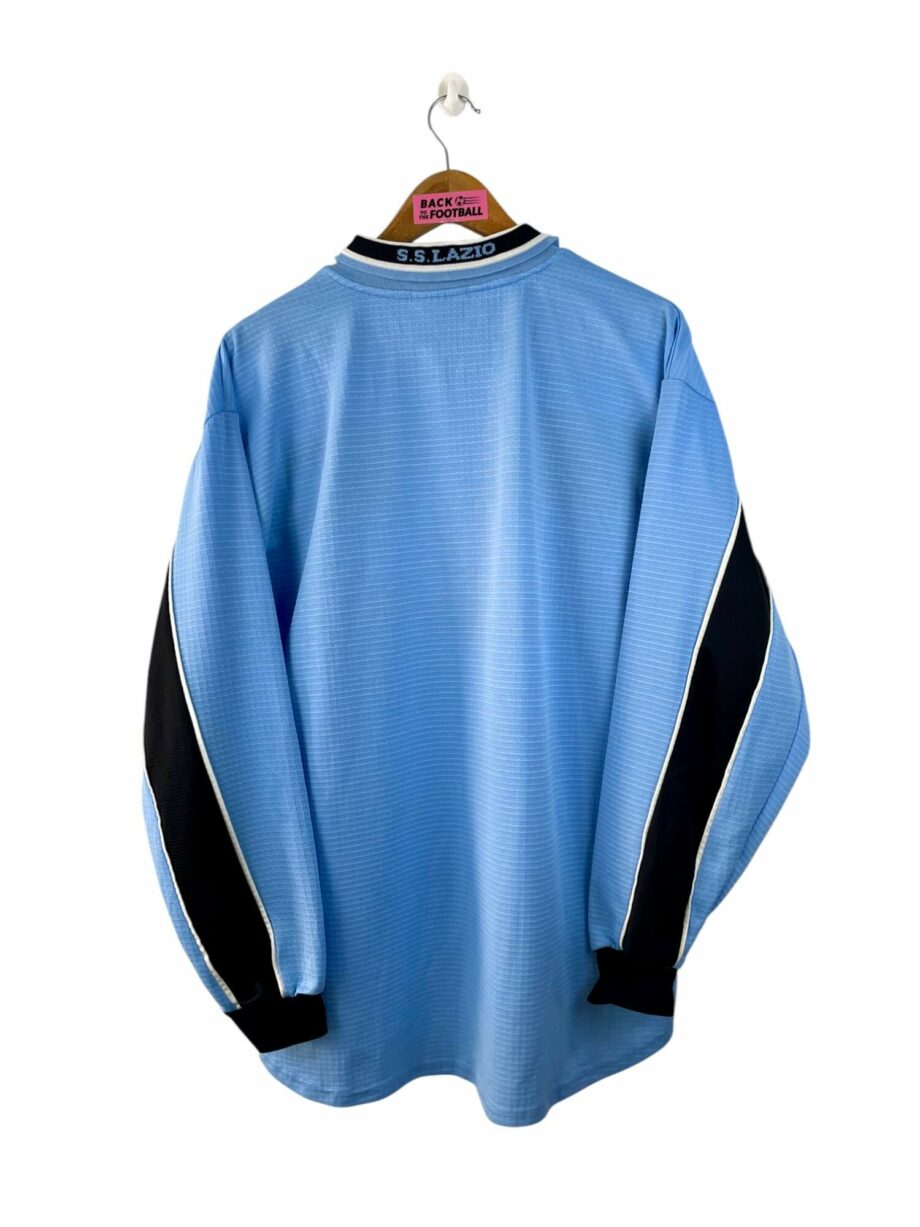 maillot vintage domicile Lazio Rome 1998/2000 manches longues