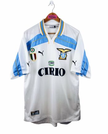 maillot vintage centenaire Lazio Rome 1999/2000