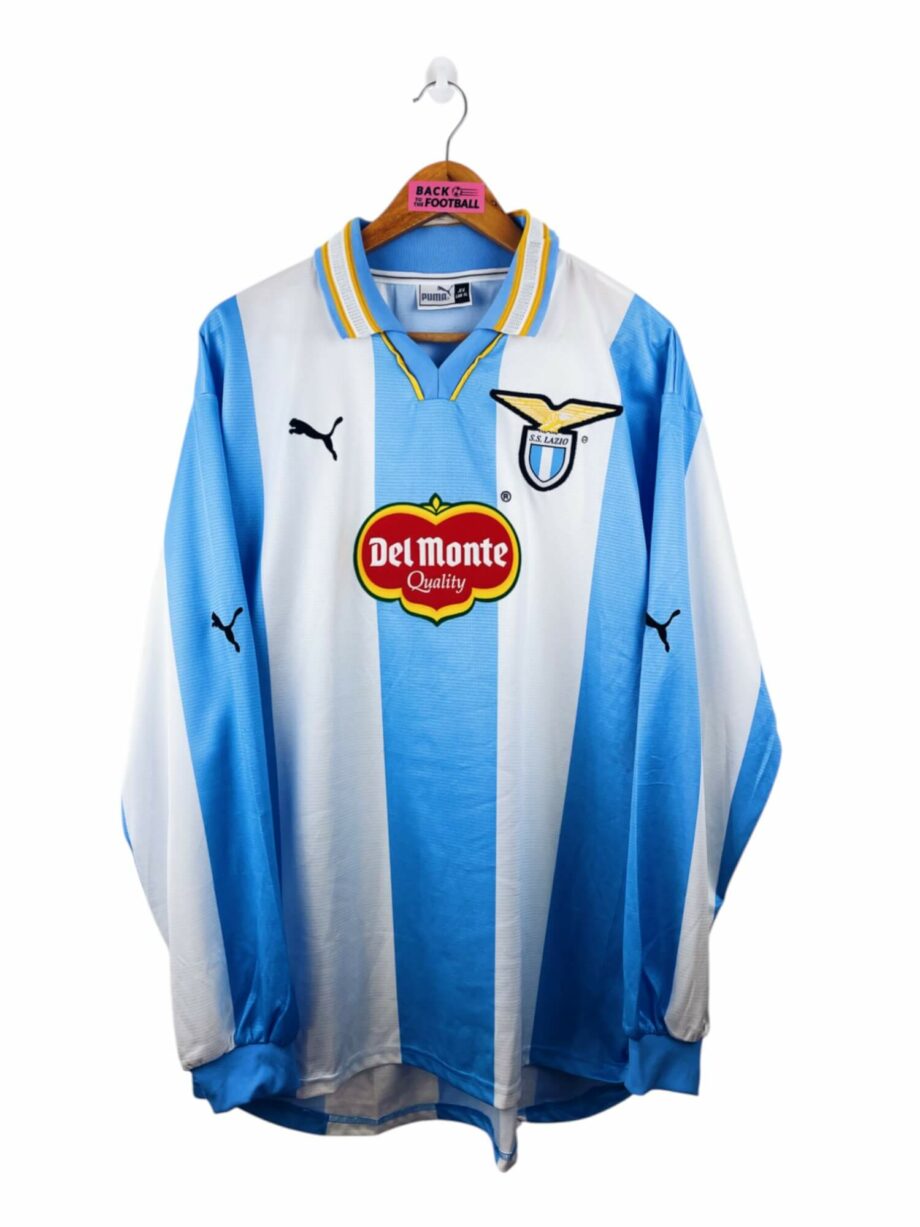 maillot vintage Europe Lazio Rome 1999/2000 manches longues
