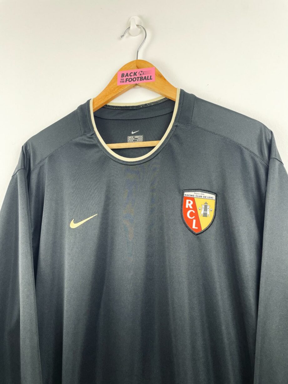maillot vintage extérieur RC Lens 2002/2003 manches longues stock pro (player issue)