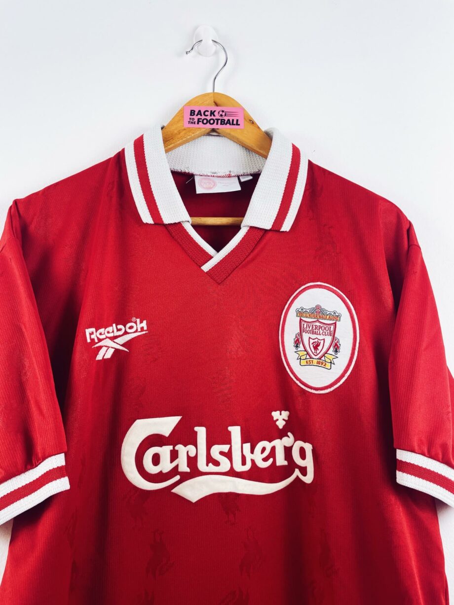 maillot vintage domicile Liverpool 1996/1998