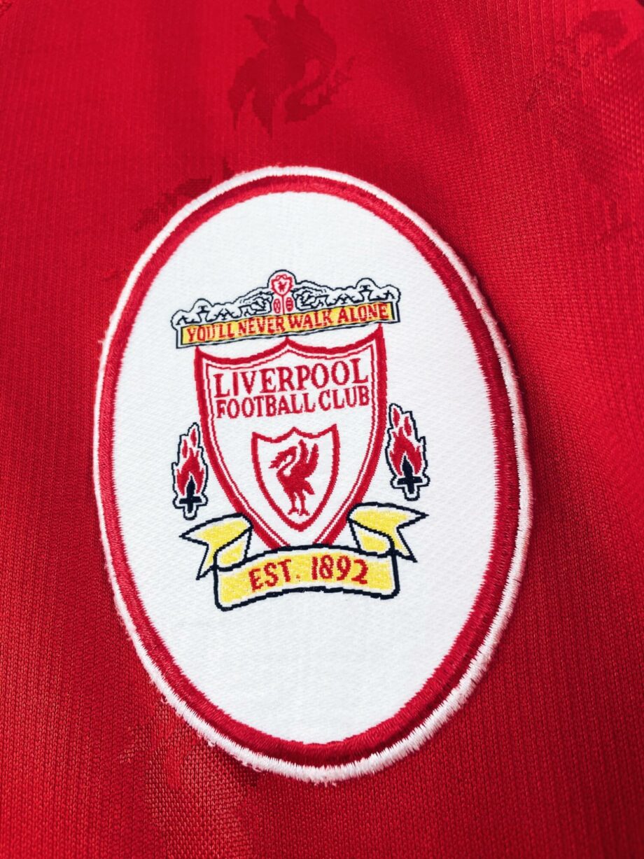 maillot vintage domicile Liverpool 1996/1998