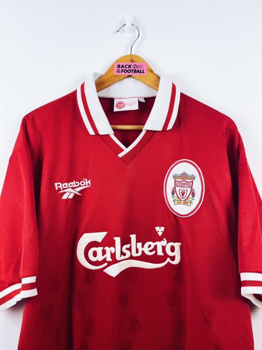 maillot vintage domicile Liverpool 1996/1998