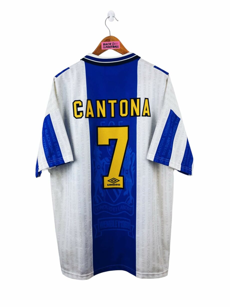 maillot vintage third Manchester United 1994/1996 floqué Cantona #7