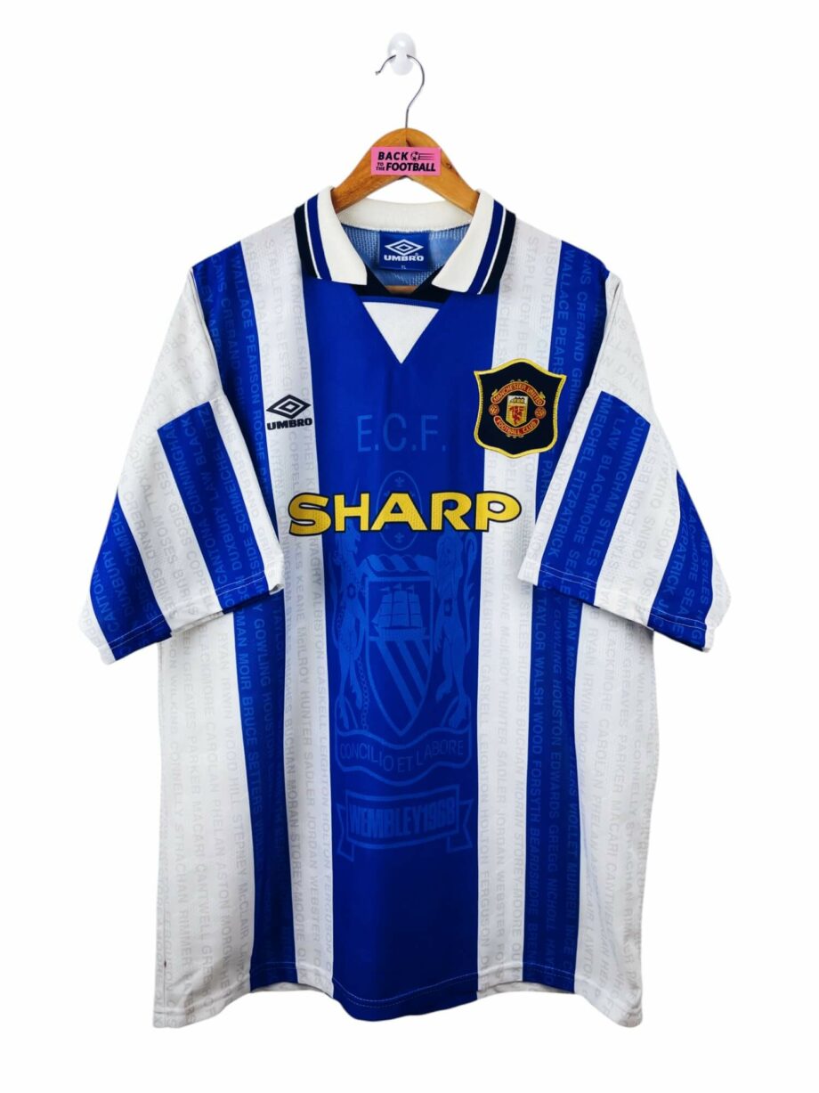 maillot vintage third Manchester United 1994/1996 floqué Cantona #7