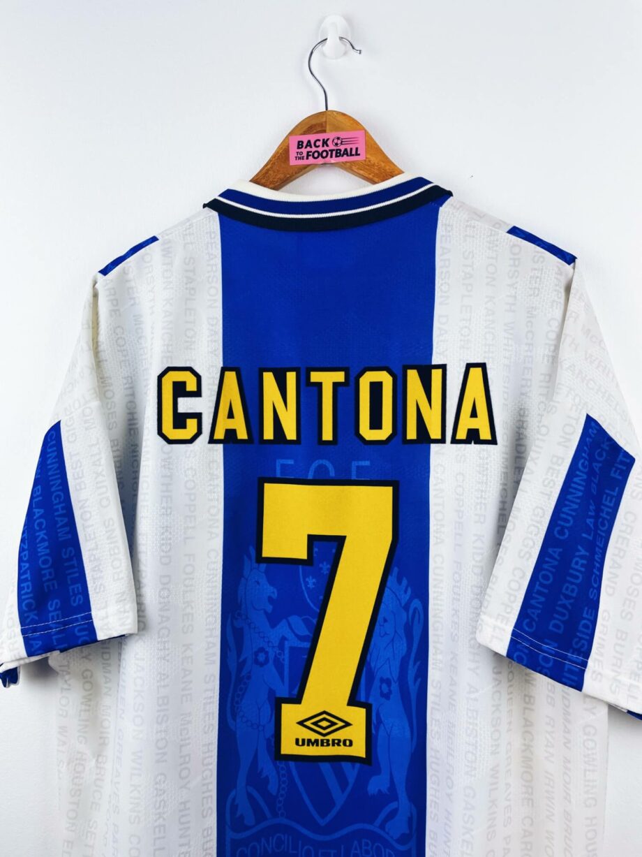 maillot vintage third Manchester United 1994/1996 floqué Cantona #7