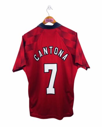 maillot vintage domicile Manchester United 1996/1998 floqué Cantona #7