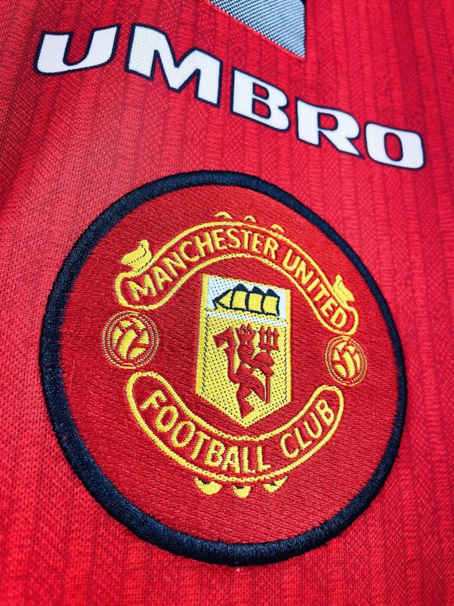 maillot vintage domicile Manchester United 1996/1998 floqué Cantona #7