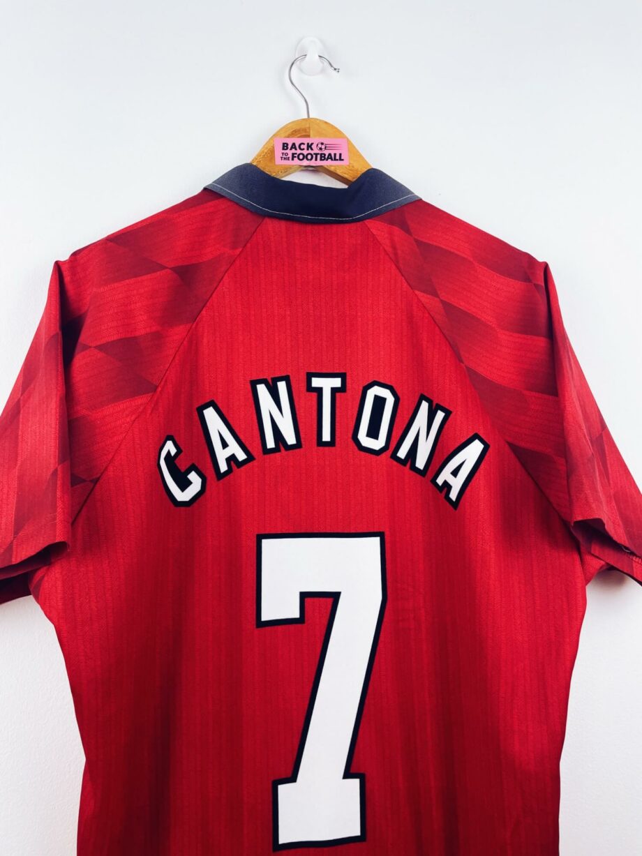 maillot vintage domicile Manchester United 1996/1998 floqué Cantona #7