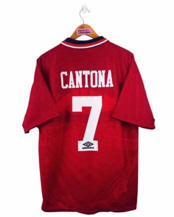 maillot vintage domicile Manchester United 1994/1996 floqué Cantona #7