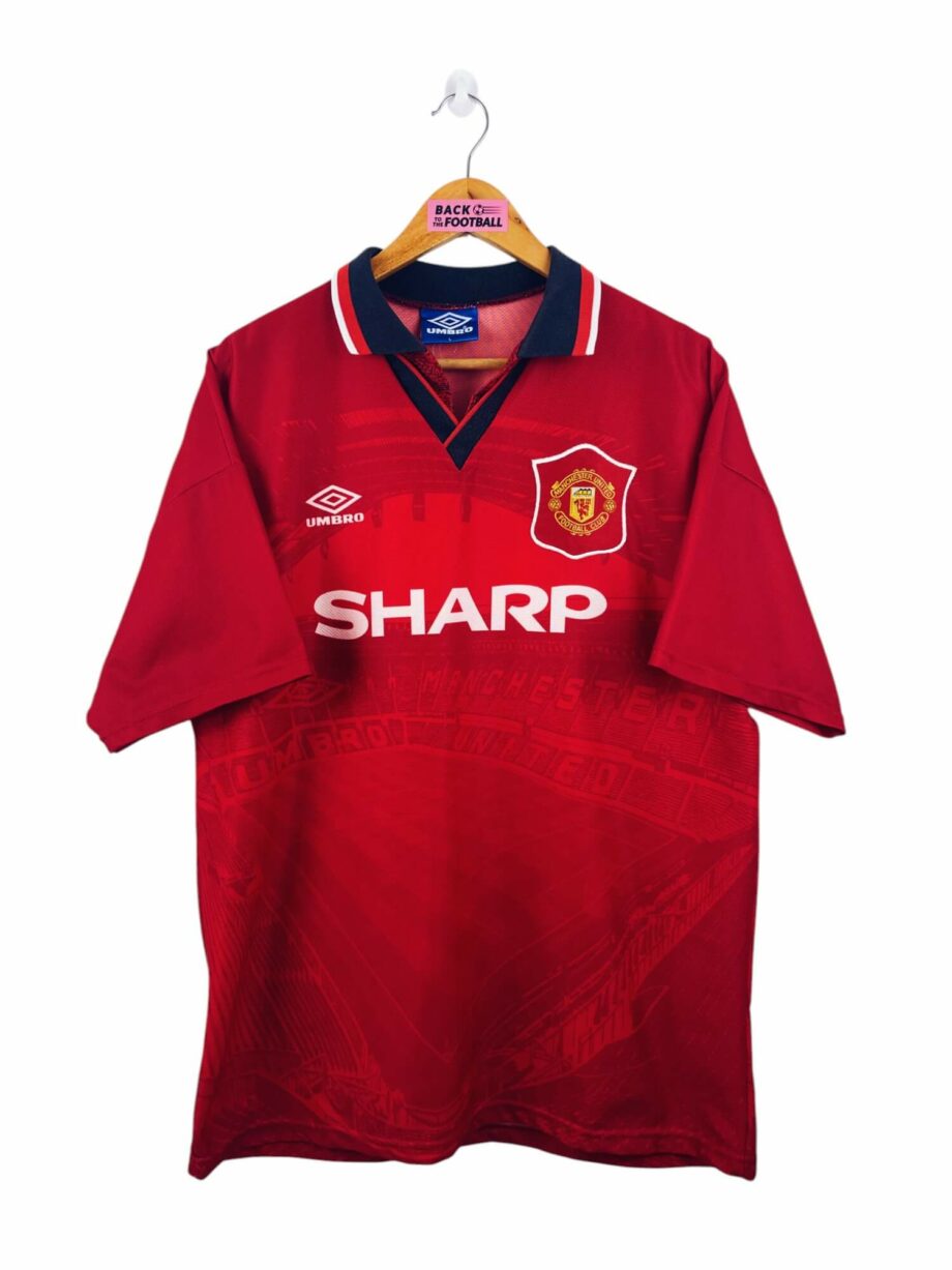 maillot vintage domicile Manchester United 1994/1996 floqué Cantona #7