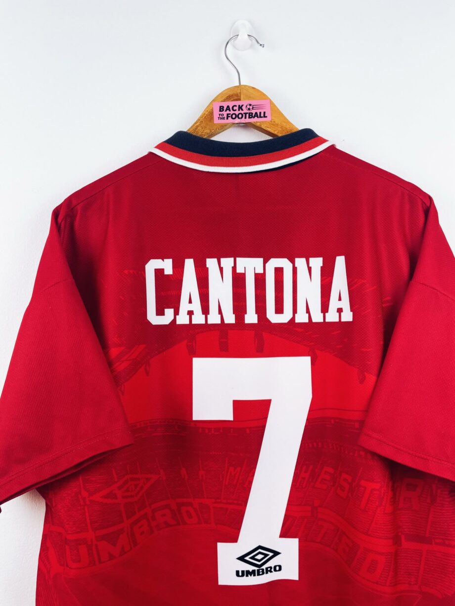 maillot vintage domicile Manchester United 1994/1996 floqué Cantona #7