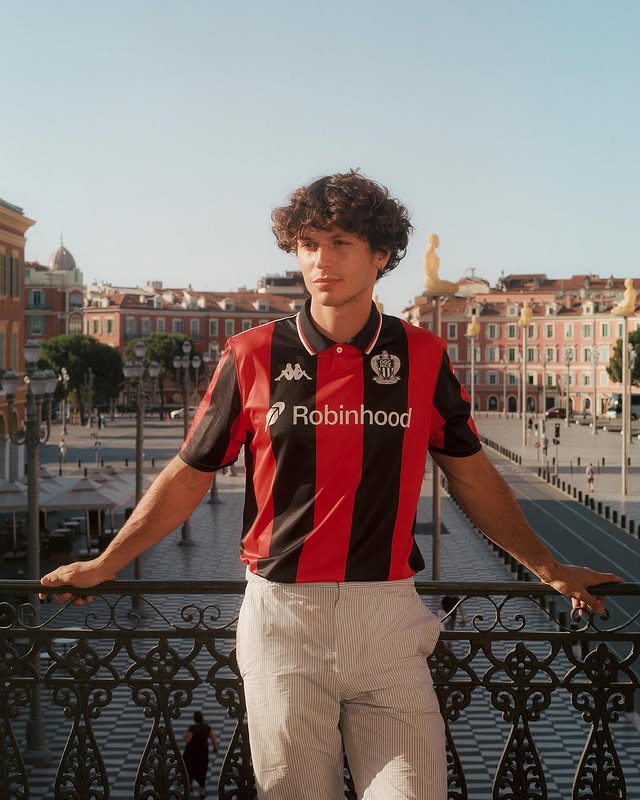 maillot domicile OGC Nice 2025/2026