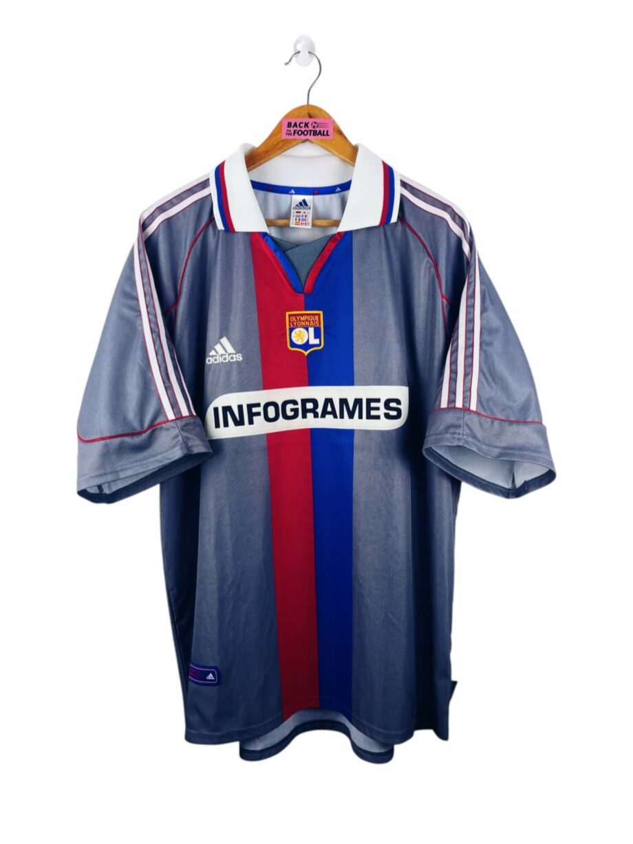 maillot vintage extérieur OL 2000/2001