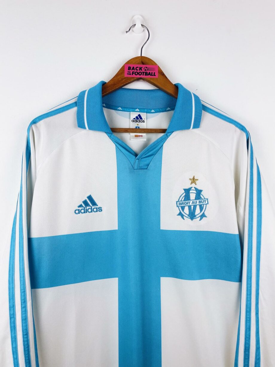 maillot vintage domicile OM 2000/2001 manches longues stock pro (player issue)