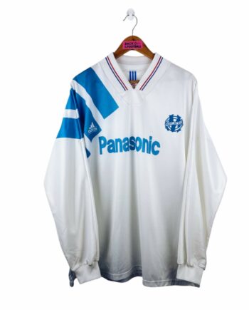 maillot vintage domicile OM 1991/1992 manches longues