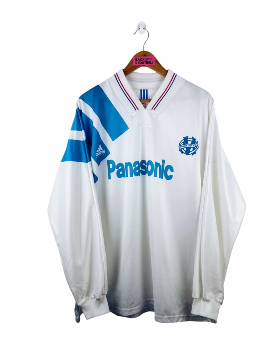 maillot vintage domicile OM 1991/1992 manches longues