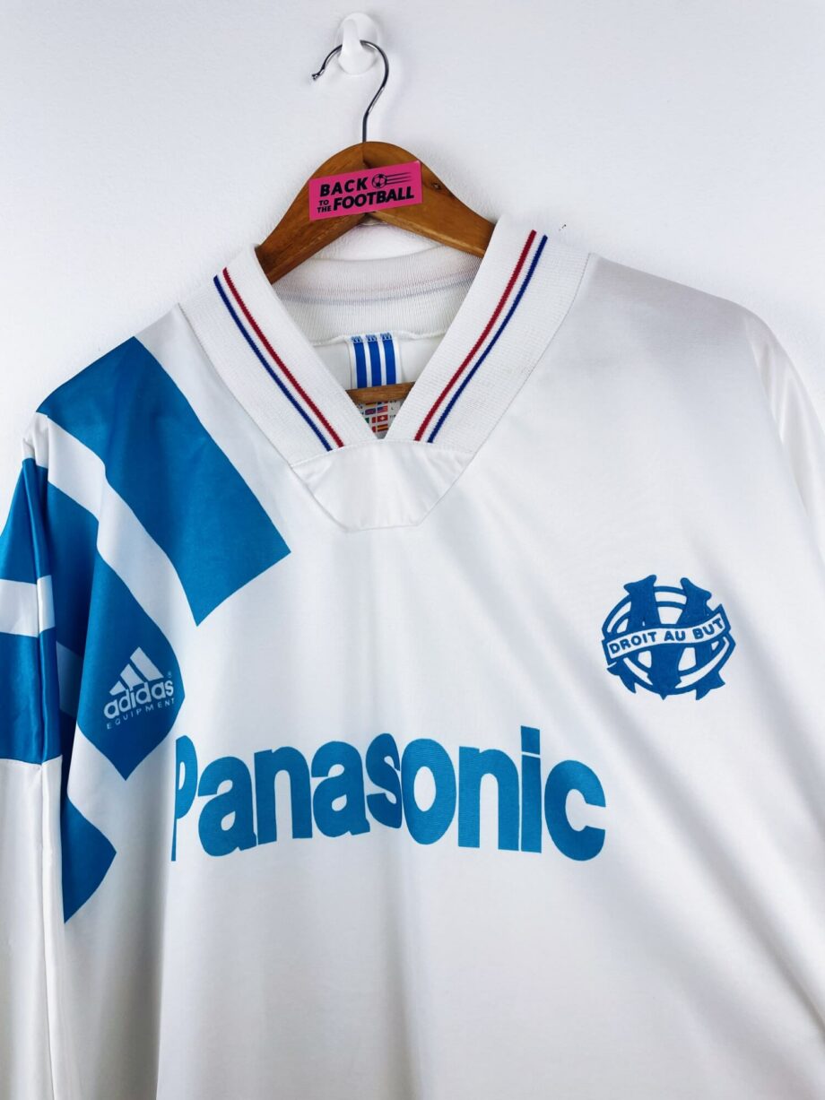 maillot vintage domicile OM 1991/1992 manches longues