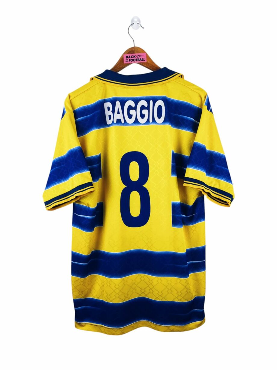 maillot vintage domicile Parme 1998/1999 floqué Baggio #8