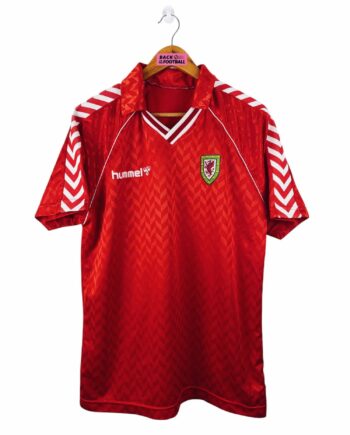 maillot vintage domicile Pays de Galles 1987