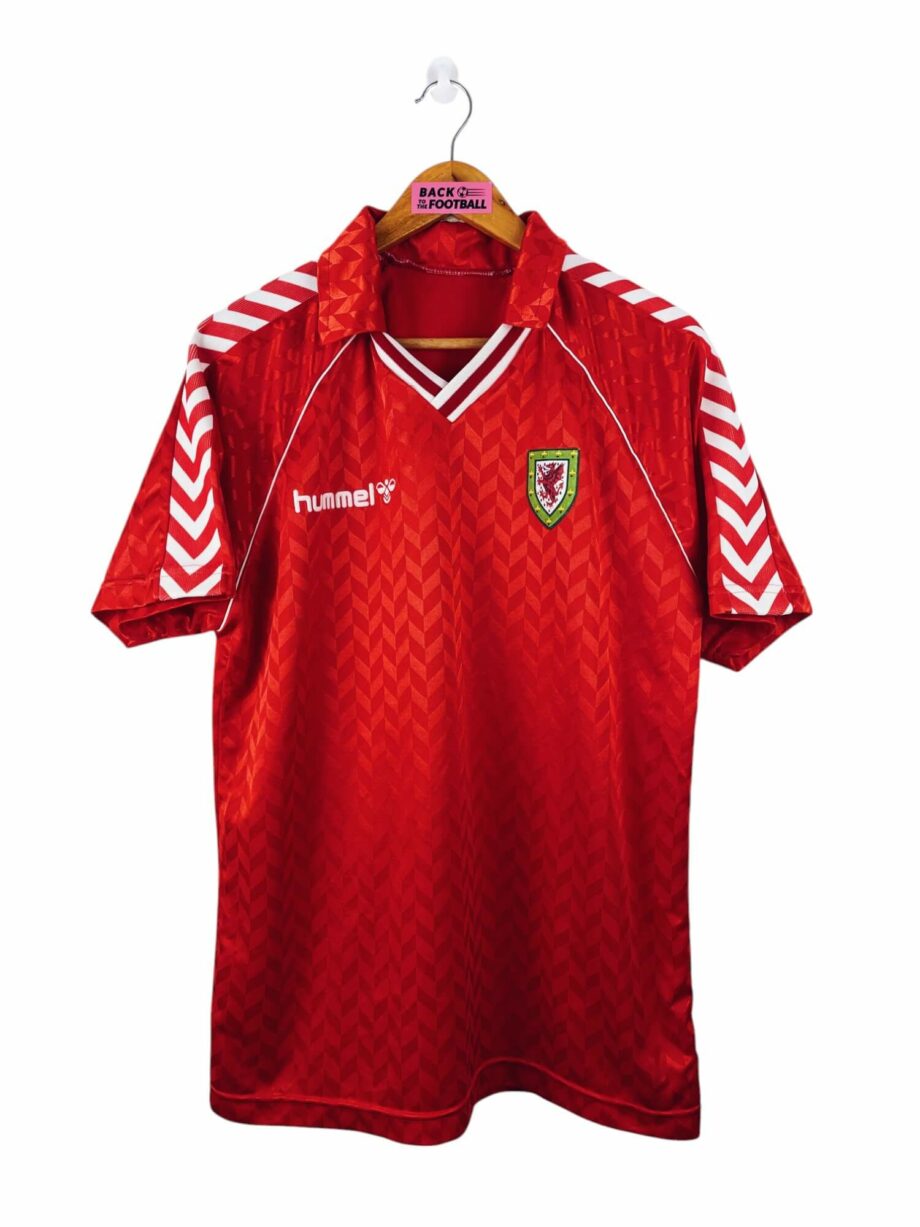 maillot vintage domicile Pays de Galles 1987