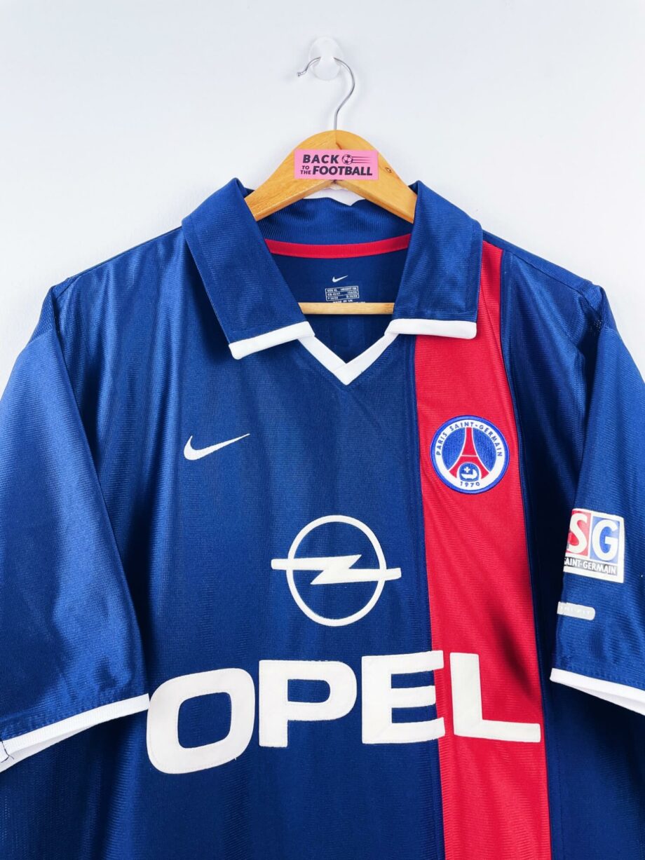 maillot vintage domicile PSG 2001/2002 floqué Ronaldinho #21