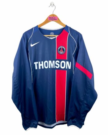 maillot vintage domicile PSG 2004/2005 manches longues stock pro (player issue)