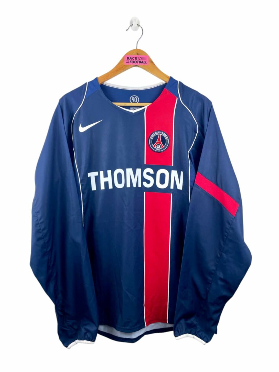 maillot vintage domicile PSG 2004/2005 manches longues stock pro (player issue)