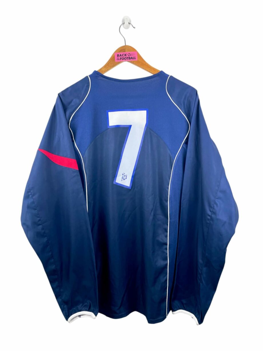 maillot vintage domicile PSG 2004/2005 manches longues stock pro (player issue)