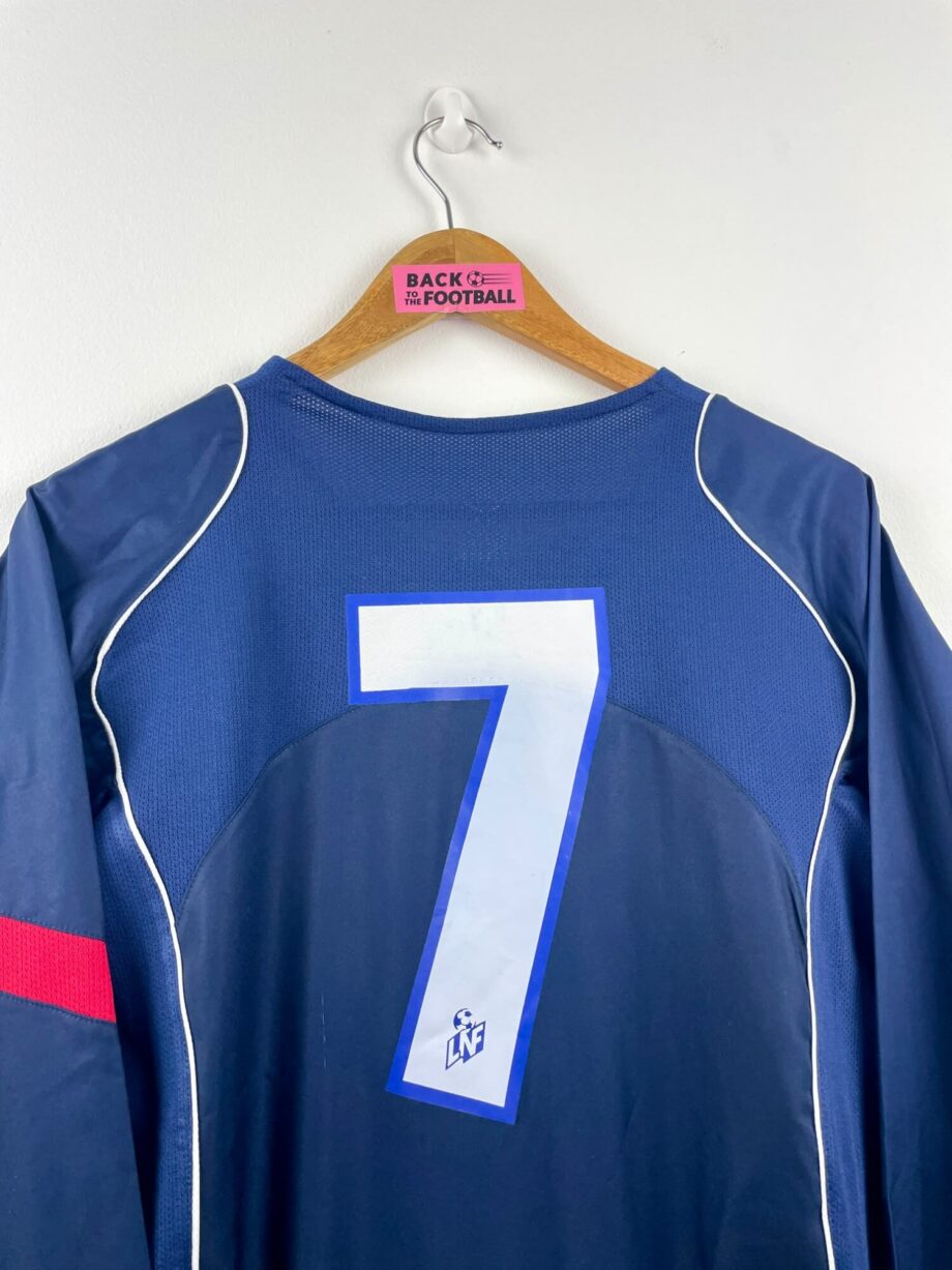 maillot vintage domicile PSG 2004/2005 manches longues stock pro (player issue)