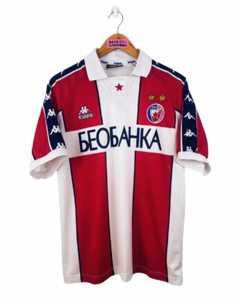 maillot vintage domicile Red Star Belgrade 1996/1998