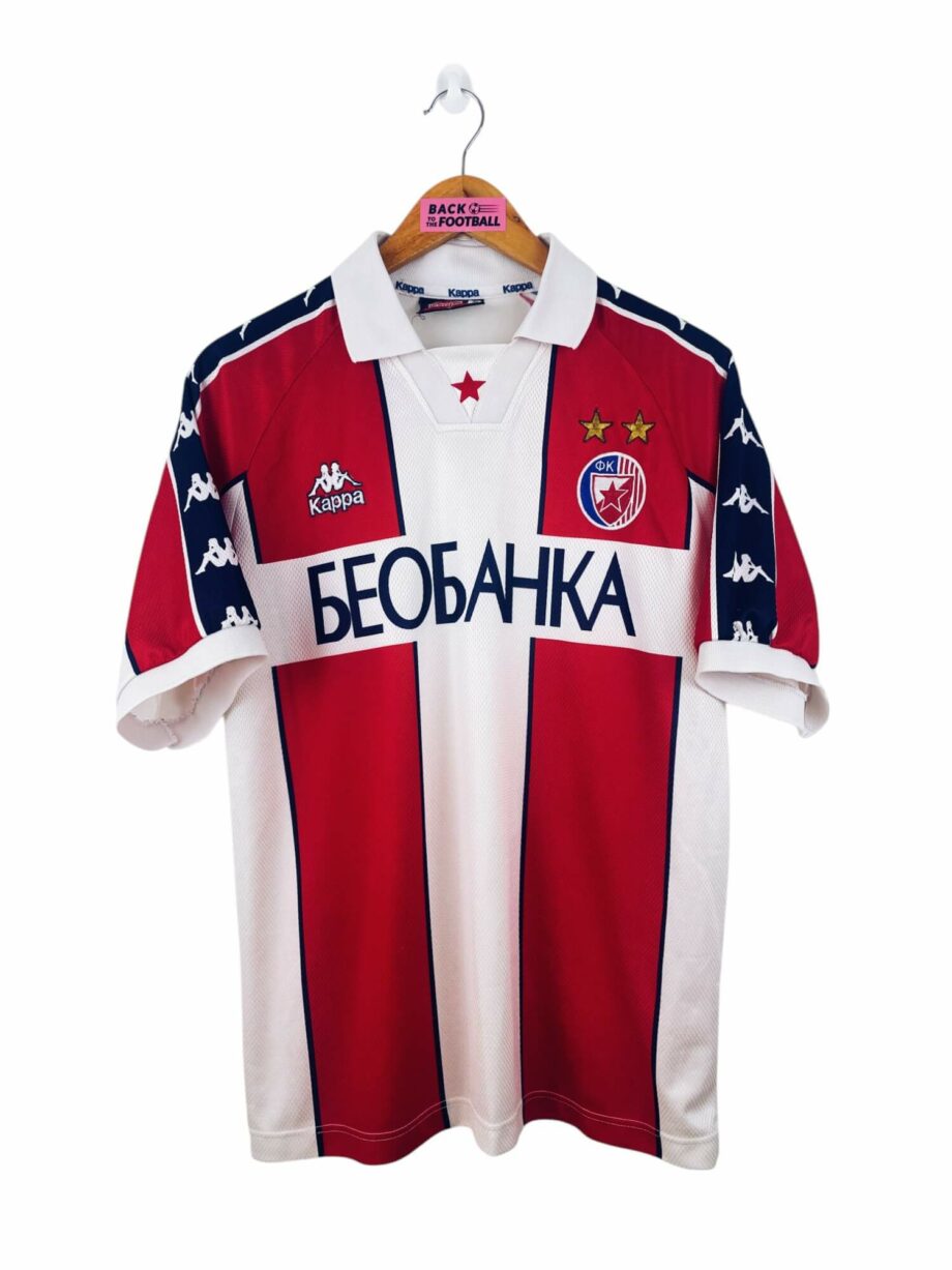 maillot vintage domicile Red Star Belgrade 1996/1998