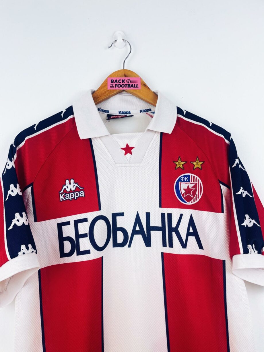 maillot vintage domicile Red Star Belgrade 1996/1998