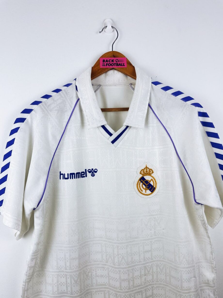 maillot vintage domicile Real Madrid 1987/1988